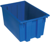 Genuine Stack & Nest Tote Bin, Blue; Bin Colour Quantum Storage - 44AC7546 - Newark, An Avnet Company