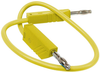 Test Lead, 4Mm Banana Plug To 4Mm Banana Plug, Yellow, 60 V, 32 A, 500 Mm Rohs Compliant Hirschmann Test And Measurement - 67C8490 - Newark, An Avnet Company
