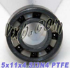 5x11 Full Ceramic Bearing 5x11x4 Silicon Nitride - Kit7405 - NationSkander California Corporation