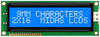 Display, Alphanumeric, 16X2, White; Character Count X Line Midas - 03AC3465 - Newark, An Avnet Company