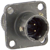 Circular Connector, Receptacle, Size 10, 6 Position, Wall; Product Range Amphenol Industrial - 22M1633 - Newark, An Avnet Company