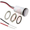 Indicator; Blue; 250; 11/16 in.; 5 VDC;16 mA; Panel Mount; Wire Leaded; -25 de - 70082224 - Allied Electronics, Inc.