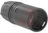 Connector; ZnAI4Cu1, Black Cr; 0.315 in.; gt 1000 (Mating Cycles); PA 6 15% GR - 70088565 - Allied Electronics, Inc.