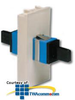 Suttle SpeedStar Jack Mounting Plate - Single SC - STAR504SC - TelephoneStuff.com