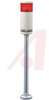 LIGHT TOWER,1-LIGHT,24V AC/DC,RED,POLE MOUNT - 70038801 - Allied Electronics, Inc.