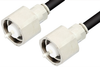 LC Male to LC Male Cable 108 Inch Length Using RG214 Coax - PE33491-108 - Pasternack