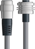 DN4110017S01 - LAPP UNITRONIC® DeviceNet Cordsets 15 & 18 AWG / 1 + 1 pair Bus - Gray PVC - 7/8 in Male / 7/8 in Female Bulkhead connectors - 1m - OLFDN4110017S01 - Lapp Tannehill