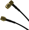 Coaxial Cable Assembly, Rg-174, 6In, Black; Connector Type A Amphenol Rf - 14R7759 - Newark, An Avnet Company