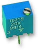 Trimmer, Pot, 500K, 15Turn, Thd; Track Resistance Vishay - 34M8898 - Newark, An Avnet Company