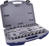 38 Pieces 12 Point SAE & Metric Socket & Attachment - 35038DH - Gray Tools Canada Inc.