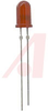 LED; Red;3.5mcd;5.8mmDia.;T-1-3/4;30mA;2V;635nm;+/-30deg;GaAsP on GaP;15V - 70061547 - Allied Electronics, Inc.