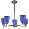 10155/5PC-S Mid. Chandeliers-Glass Up - 638201 - Capital Lighting, Inc.