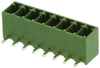 Terminal Block Header, Right Angle, 8 Position, 3.5Mm; Gender Multicomp Pro - 54T7647 - Newark, An Avnet Company