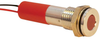 Panel Indicator, Red, 12Vdc, Wire Lead; Led Color Apem - 05W8465 - Newark, An Avnet Company