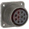 connector,metal circ,box mount recept,no bkshl,size 18,10 #16 solder socket cont -- 70143507