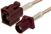 Bordeaux FAKRA Plug to FAKRA Jack Cable 60 Inch Length Using RG316 Coax - PE38756D-60 - Pasternack