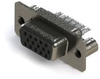 Hd D Sub Conn, Rcpt, 15Pos, De, Sldr Cup; D Sub Connector Type Edac - 31AK9115 - Newark, An Avnet Company