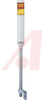 LIGHT TOWER,2-LIGHT,90 TO 250V AC,RED,GREEN,POLE MOUNT - 70038653 - Allied Electronics, Inc.