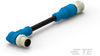 M8/M12 Cable Assemblies - T4162213003-006 - TE Connectivity