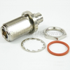Bulkhead N Female (Jack) to BNC Female (Jack) Adapter, High Temp, 1.2 VSWR - SM3506 - Fairview Microwave Inc.