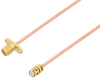 SMA Female 2 Hole Flange to SMP Female Cable 36 Inch Length Using PE-047SR Coax - PE3W05930-36 - Pasternack