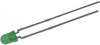 Led, Green, T-1 (3Mm), 4Mcd, 575Nm; Led Color Vishay - 58K2461 - Newark, An Avnet Company