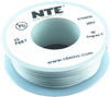 Hook Up Wire, 25Ft, 20Awg, Copper, White; Jacket Material Nte Electronics - 33C7333 - Newark, An Avnet Company