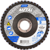 Norton Metal ZA Coarse Center Mount Fiberglass Flat Flap Disc -- 66254472662 - Image