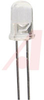 LED; Red;1200mcd;0.232In.Dia.;T-1-3/4;150mA;1.7V;660nm;30deg;-40 to 85degC - 70127641 - Allied Electronics, Inc.