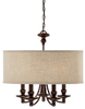 3915BB-454 Mid. Chandeliers-Drum Shades - 429934 - Capital Lighting, Inc.