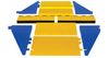 Female Side Ramp for 5-Channel Yellow Jacket® AMS® Modular Accessibility System, ADA Cable Protector for 1