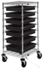 Cart W/ Dividable Grid Container, 7Bins; No. Of Bins Quantum Storage - 42AC4063 - Newark, An Avnet Company