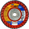 Norton Red Heat R961 CA Coarse Arbor Thread Plastic Flat Flap Disc -- 66254491942 - Image