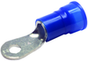 Terminal, Ring Tongue, #10, Crimp, Blue; Stud Size - Metric Multicomp - 14T2570 - Newark, An Avnet Company