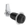 VISE ACTION® Compression Latch, Large Size, Slotted Recess, Aluminum Alloy, Hard Anodized, Black - E3-19-359 - Southco