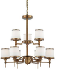 1-4380-9-178 Mid. Chandeliers-Glass Up - 372249 - Capital Lighting, Inc.