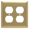 Standard Wall Plate - SB82-PB - Legrand - Pass & Seymour