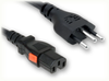 NBR 14136 BRAZIL to IEC-60320-C15 AUTO-LOCK HOME // Power Cords // International Power Cords // Brazil Power Cords - 2557.098AL - Quail Electronics