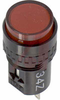 Indicator,Pnl-Mnt;Pilot ;Red;24VDC;FullVoltage/Solder;22mA;Flat;-20degC;50degC - 70173313 - Allied Electronics, Inc.