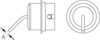 Weller NR02 Hot Gas Nozzle 0058736882 - Round Bent Hot Gas Nozzle - Round Bent Tip - 0.059 (Dia.) in Tip Width - 037103-10427 - R. S. Hughes Company, Inc.