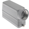 Standard, Rectangular Hood, size 104.27, 2 Pegs, Side PG29 cable entry - CAO-24L29 - Mencom Corporation