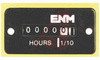 Hour Meter, Quartz, 1.45W x .94H, 2 hole mount, 2.2W, 8-32 VDC, DC, 6 digit - 70000810 - Allied Electronics, Inc.