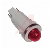 Indicator, Pnl-Mnt; LED;Red;0.50 In;24V;Lens, Dome;0.187 Terminals - 70130302 - Allied Electronics, Inc.