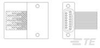 Microminiature & Nanominiature D Connectors - 2-1589681-1 - TE Connectivity