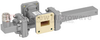 30 dB WR-75 Waveguide Crossguide Coupler with Square Cover Flange and N Female Coupled Port from 10 GHz to 15 GHz in Bronze - FMWCT1065 - Fairview Microwave Inc.