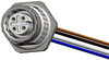 Sensor Cord, 4P M12 Rcpt-Free End, 12; Connector Type A Norcomp - 17AH5180 - Newark, An Avnet Company