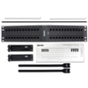 AX105350-CAT 6 KeyConect Coupler Panel AngleFlex 48 Port 2U, UTP -- CAT 6 KCONN Cpl PP Ang 48 2U - Image