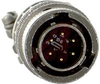 connector,metal circular,str plug w/cable clamp,size 10,6 #20 solder pin contact - 70143352 - Allied Electronics, Inc.