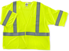 Ergodyne Glowear 8356FRHL High-Visibility Lime 4XL/5XL Modacrylic Mesh High-Visibility & Reflective Vest - 2 Pockets - Fits 58 to 64 in Chest - 720476-22219 - 720476-22219 - R. S. Hughes Company, Inc.