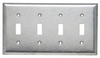 Standard Wall Plate - SL4 - Legrand - Pass & Seymour